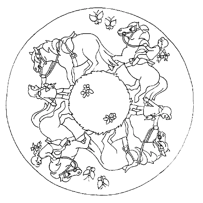 Mandalas Animaux 141